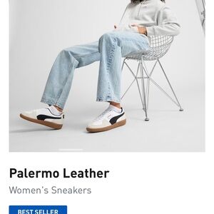 Women's Black and White Sneakers